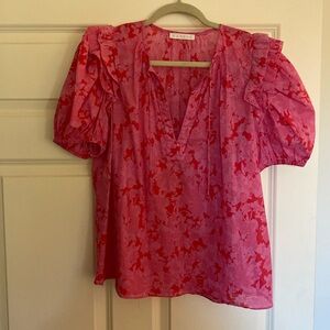 Karlie puffed sleeve blouse size medium